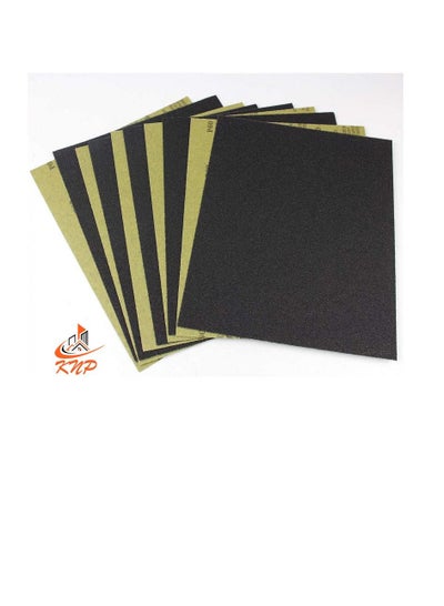 Buy Waterproof Sanding Paper 230 X 280mm - 600 Grit PACK OF 10 in UAE