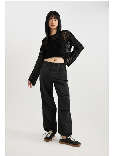 Buy Woman Parachute Woven Trousers in Egypt