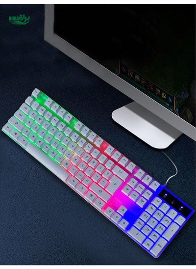 Buy 1pc Wired Gaming Mechanical Keyboard in UAE