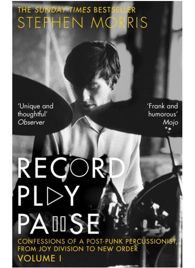 Buy Record Play Pause : Confessions of a Post-Punk Percussionist: the Joy Division Years: Volume I in Saudi Arabia