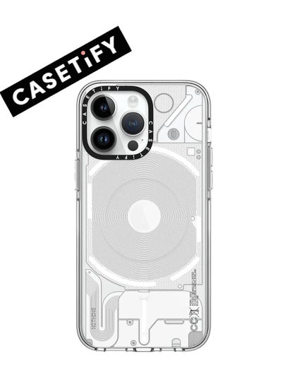 Buy Apple iPhone 14 Pro Case,Co-Branding with Nothing  Magnetic Adsorption Phone Case - White in UAE