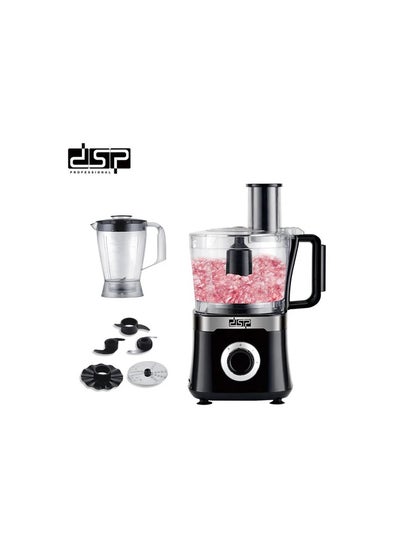 Buy DSP 4 in 1 Food Processor KJ3041-Black in Egypt