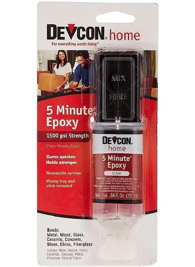 Buy Devcon 25ml 5 Minute Fast Drying Epoxy in UAE