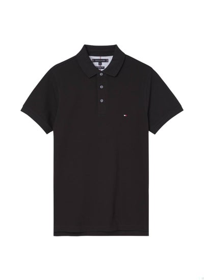 Buy Men's 1985 Collection Slim Fit Polo - Cotton, Black in UAE