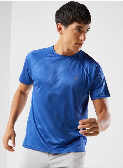 Buy Textured Training T-Shirt in UAE