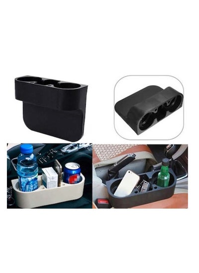 Buy Car seat cup holder organizer between seat cup holder in Saudi Arabia