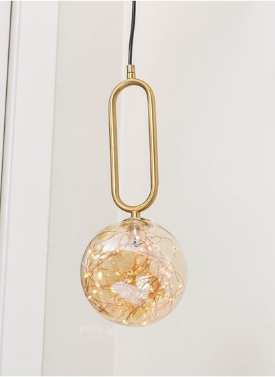 Buy Single and small hanging glass ball chandelier from Yocandle in Saudi Arabia