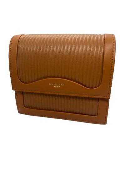Buy Luxury women's leather bag, brown color, from David Jones in Egypt
