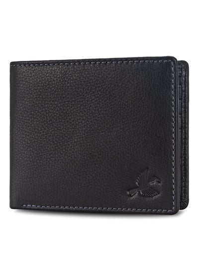 Buy Leather Maddison Black Rfid Blocking Wallet for Men's | Wallets Men's in UAE
