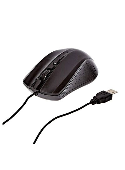 اشتري Enet Wired Optical Mouse Black في الامارات