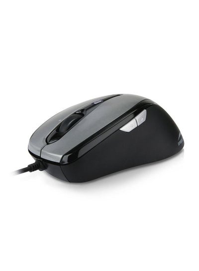 Buy Spine Laser USB Mouse, 5 Buttons with Vista Compatible 4-way Scroll wheel, 1600DPI, 1.5m Cable Length in UAE