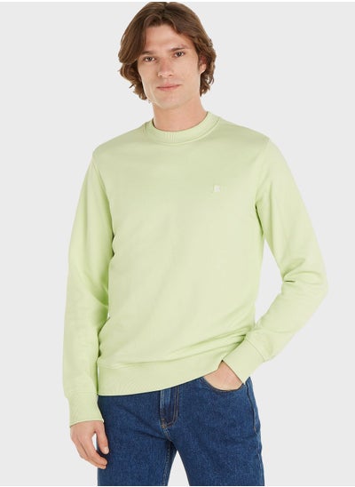 اشتري Monogram Crew Neck Sweatshirt في السعودية