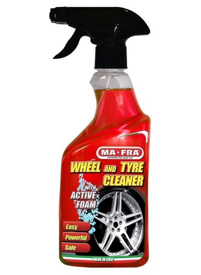 Buy Wheel and tire cleaner Italian from Mafra with a capacity of 500 ml in Saudi Arabia