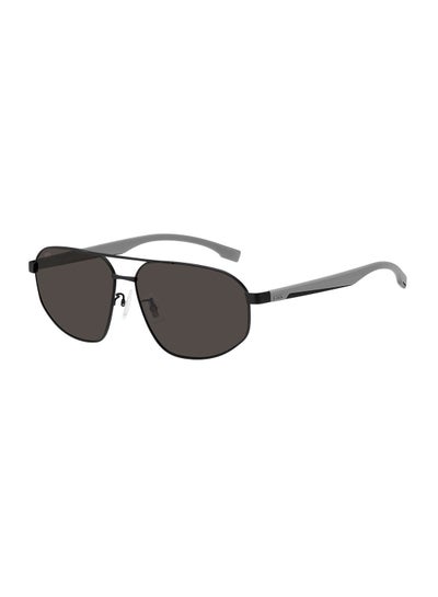 اشتري Men's UV Protection Navigator Sunglasses - Boss 1468/F/S Black 63 - Lens Size: 63 Mm في السعودية