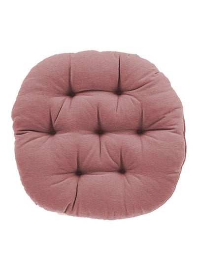 Buy Square Soft Velvet Decorative Cushion Attractive Colors - Dark Pink in Saudi Arabia