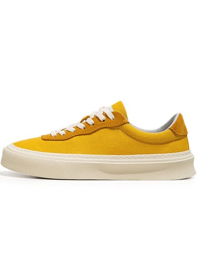 Buy New Thick Sole Trendy Plate Shoes Lace up Canvas Sneakers in Saudi Arabia