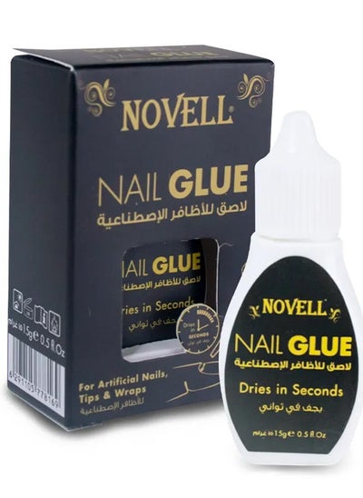 Buy Novell Nail Glue for Artificial Nails 15 G in UAE