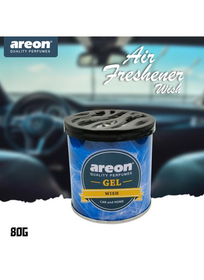 Buy Areon Wish Gel Air Freshener for Car 80g in Saudi Arabia