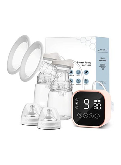 Buy Electric Double Breast Pump with Lactation Function Wearable Hands Free Electric Automatic Breastfeeding Breast Pump(Assorted Colors) in UAE