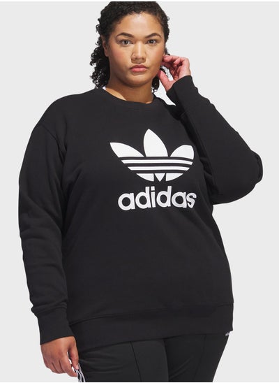 Buy Trefoil Round Neck Sweatshirt in UAE