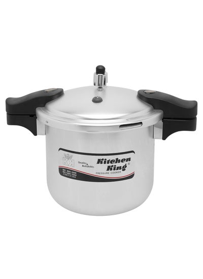 Buy Explosion proof aluminum pressure cooker with black/silver evaporation coating in Saudi Arabia