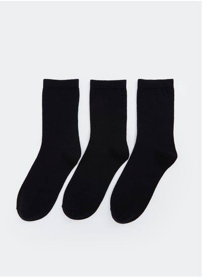 اشتري Female Plain Socks 3-Pack في مصر