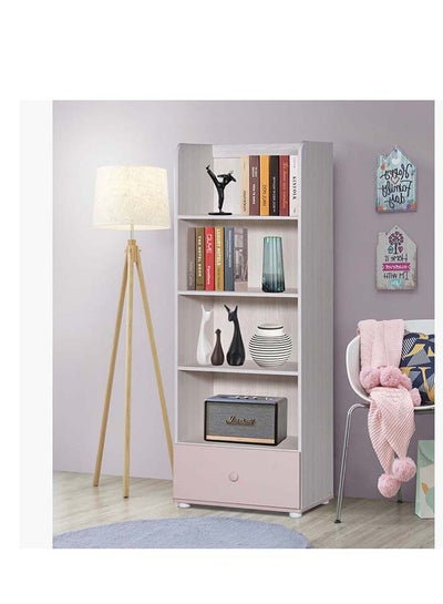اشتري Anna 1-Drawer Bookcase 60x162x40 cm في الامارات