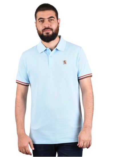 Buy Giordano Men's Performance Polo Blue in Saudi Arabia