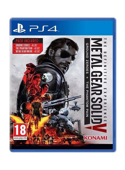 Buy Konami-Metal Gear Solid 5 The Definitive Experience (Intl Version) - Action & Shooter - PlayStation 4 (PS4) in Egypt