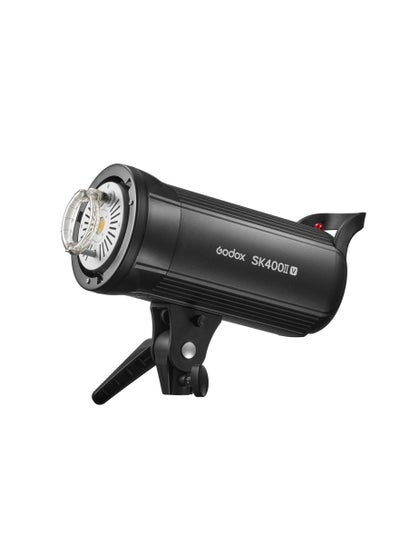 Buy Godox SK400II-V Upgraded Studio Flash Light 400Ws Power 5600±200K Strobe Light Built-in 2.4G Wireless X System with LED Modeling Lamp Bowens Mount Photography Flashes for Wedding Portrait Fashion Adve in Saudi Arabia