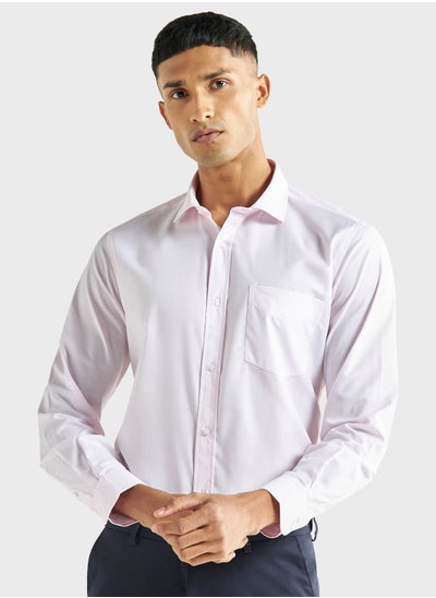 Buy Solid Shirt With Pocket in UAE