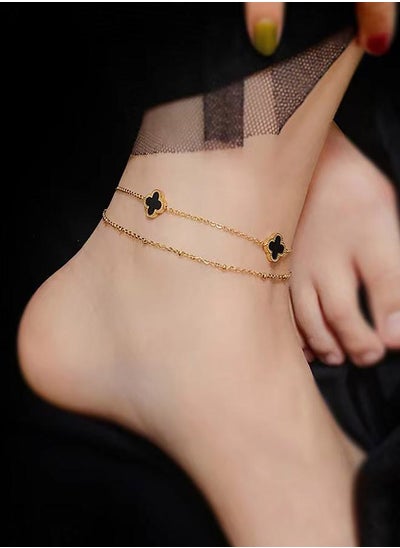 اشتري Floral Detail Layered Anklet في السعودية