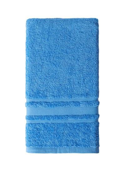 Buy Sir Henry -Hand Towel 450 GSM 100% Cotton Terry 50x90 cm Soft Feel Super Absorbent Blue in UAE