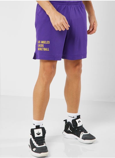 Buy Los Angeles Lakers Openhole Shorts in UAE