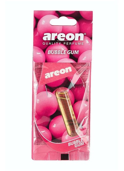 Buy Areon Car Air Freshener Card Bubble Gum 5ml Liquid in Egypt