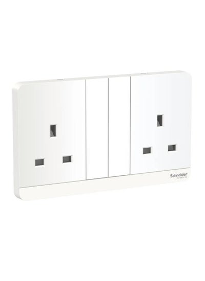 Buy Avatron 13A 2Gang Switch Socket in UAE