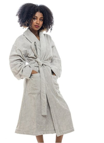 Buy Wave 100% Cotton Bathrobe One Piece in Saudi Arabia