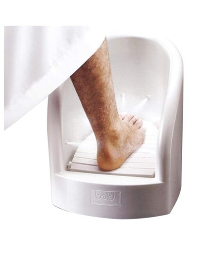 Buy Wudu Foot Washer White 48x37x36cm in Saudi Arabia