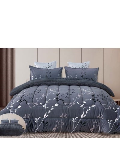 Buy Winter double bedspread with a patterned design to keep you warm in Saudi Arabia