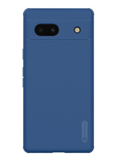 Buy Nillkin Super Frosted Shield Pro Matte cover case for Google Pixel 7A - Blue in Egypt