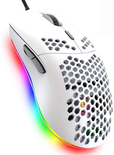 Buy Wired Mouse White in Saudi Arabia