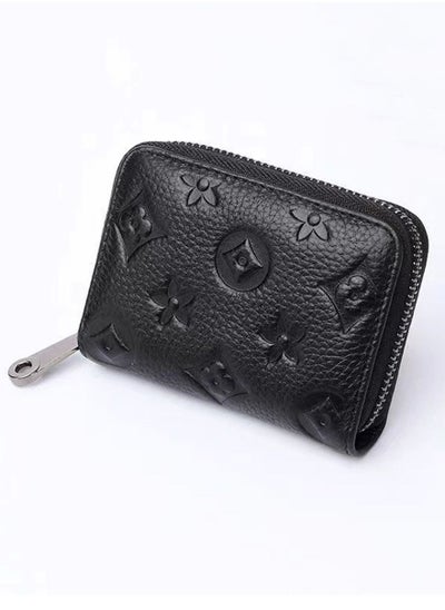 Buy Unisex Fashion Leather Card Holder Coin Purse in Saudi Arabia