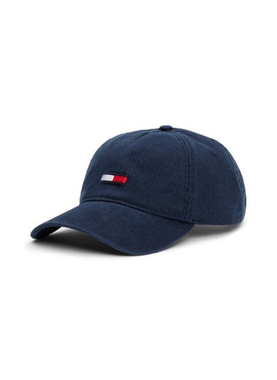 Buy Men's Elongated Flag Cap - Cotton, Blue in Saudi Arabia