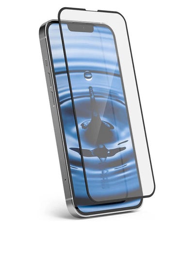 اشتري لاصقة حماية للشاشة من الزجاج المقوى لهاتف أبل آيفون 14  برو ماكس شفاف في السعودية
