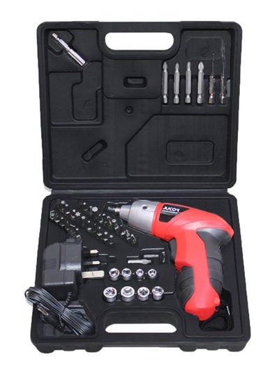 Buy 44-Piece Cordless Screwdriver Drill 4.8V in Saudi Arabia