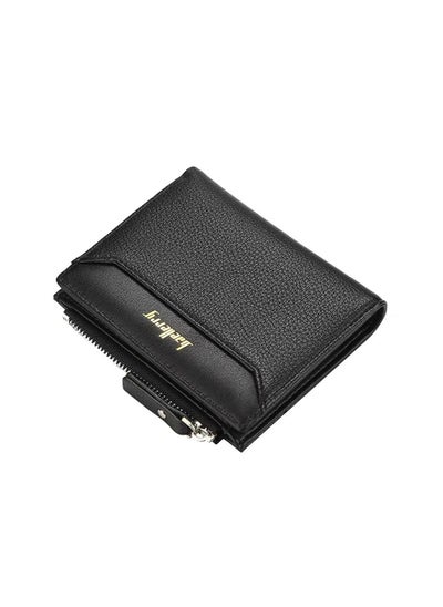 اشتري Leather Wallet Black في الامارات