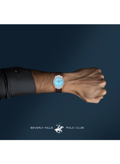 اشتري Beverly Hills Polo Club Men 's Light Blue dial watch - BP3607X.302 في الامارات