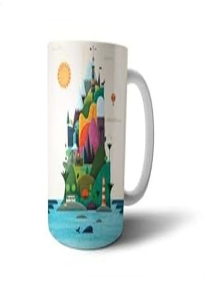 اشتري Fast-Print Ceramic Coffee Mug - Multicolour Wecanprint_6325 في مصر