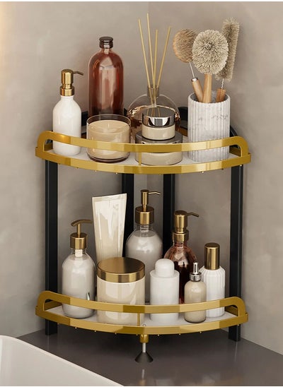 Buy 2-Tier Corner Storage Shelf Organizer in Saudi Arabia