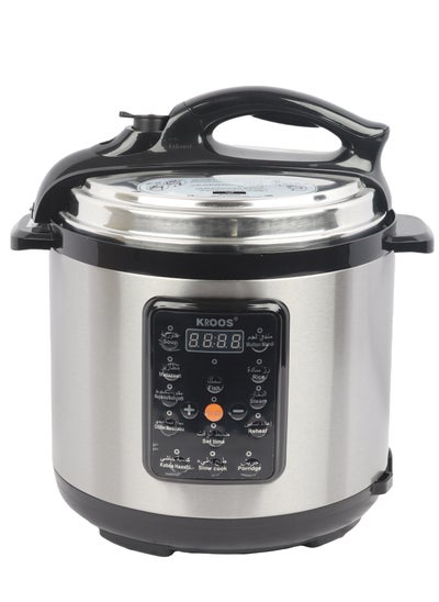 Buy Multifunctional electric pot, 1000 watts-silver in Saudi Arabia